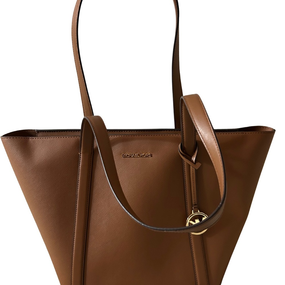 Michael Kors Tan Leather Tote